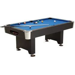Winsport Billardtisch "San Diego 7 ft",schwarz,7 ft. / 225 x 125 cm