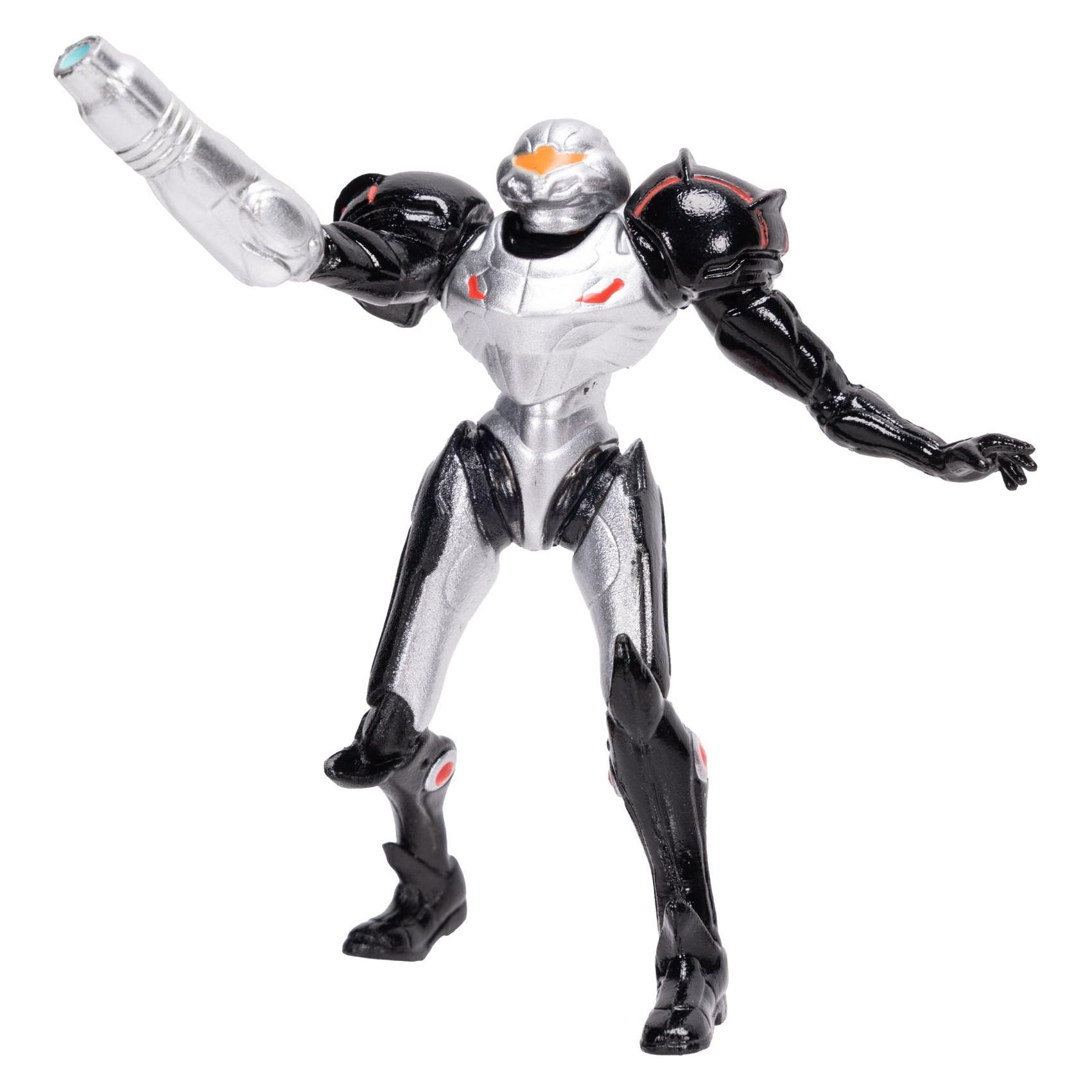 Jakks Pacific World of Nintendo pack 3 figurines Metroid Chozo Power Suits 6 cm (401424)