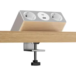 Nexura; 2er Klemmsteckdose USB-Port A/C; 230VAC; 16A