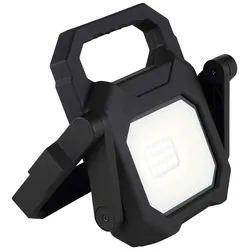 Außenstrahler Baustrahler Stehlampe 3 Stufen Dimmer LED Akku USB Kabel L 18,3 cm