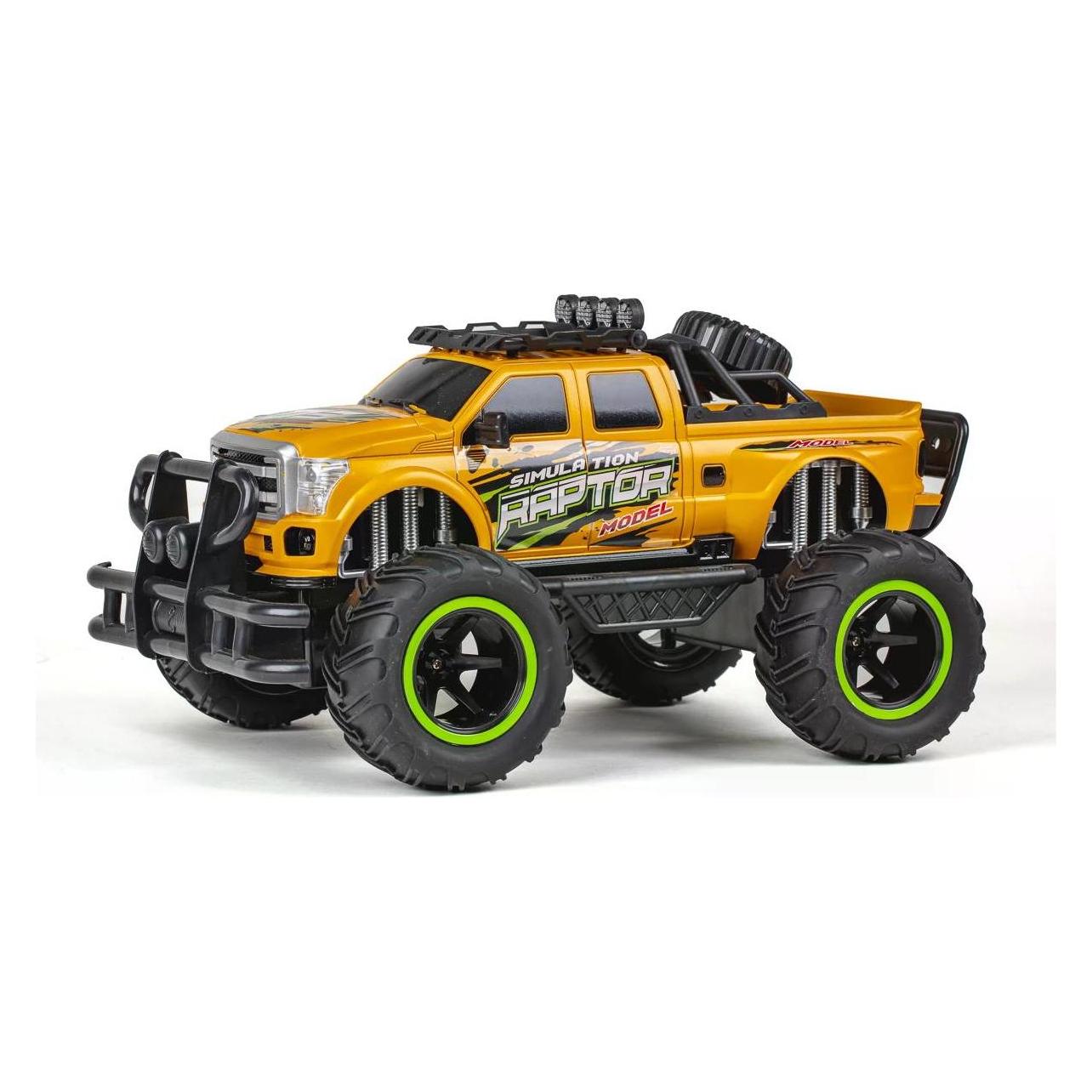 Tec-Toy Monster Truck Raptor Gelb, 1:12 (471403)