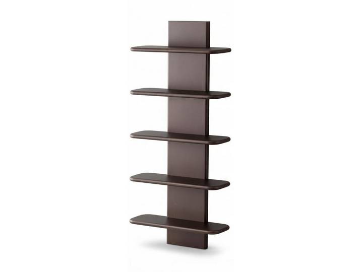 JVmoebel Bücherregal Modernes Regal Dunkelbraun Design Wandregal Exklusiv Wohnwand, Made in Europa