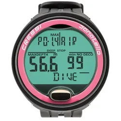 Cressi Tauchcomputer Donatello - Farbe: BLACK/PINK
