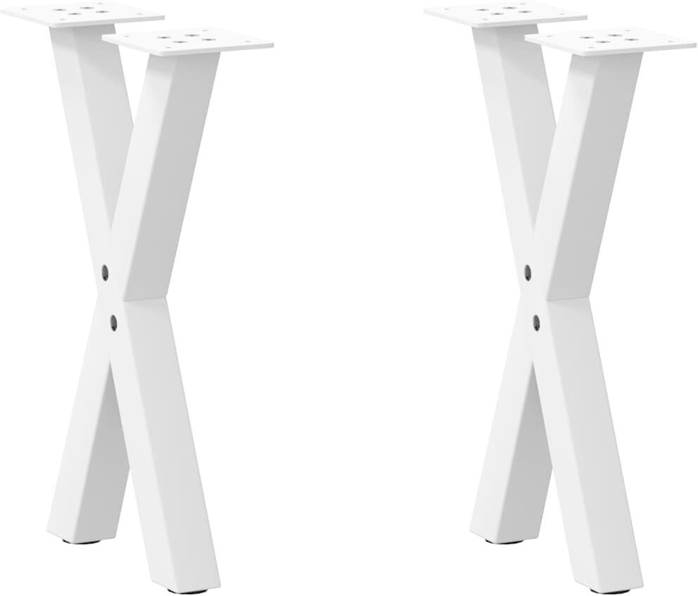 Symple Stuff Table Leg White 31cm H x 50cm W x 31cm D