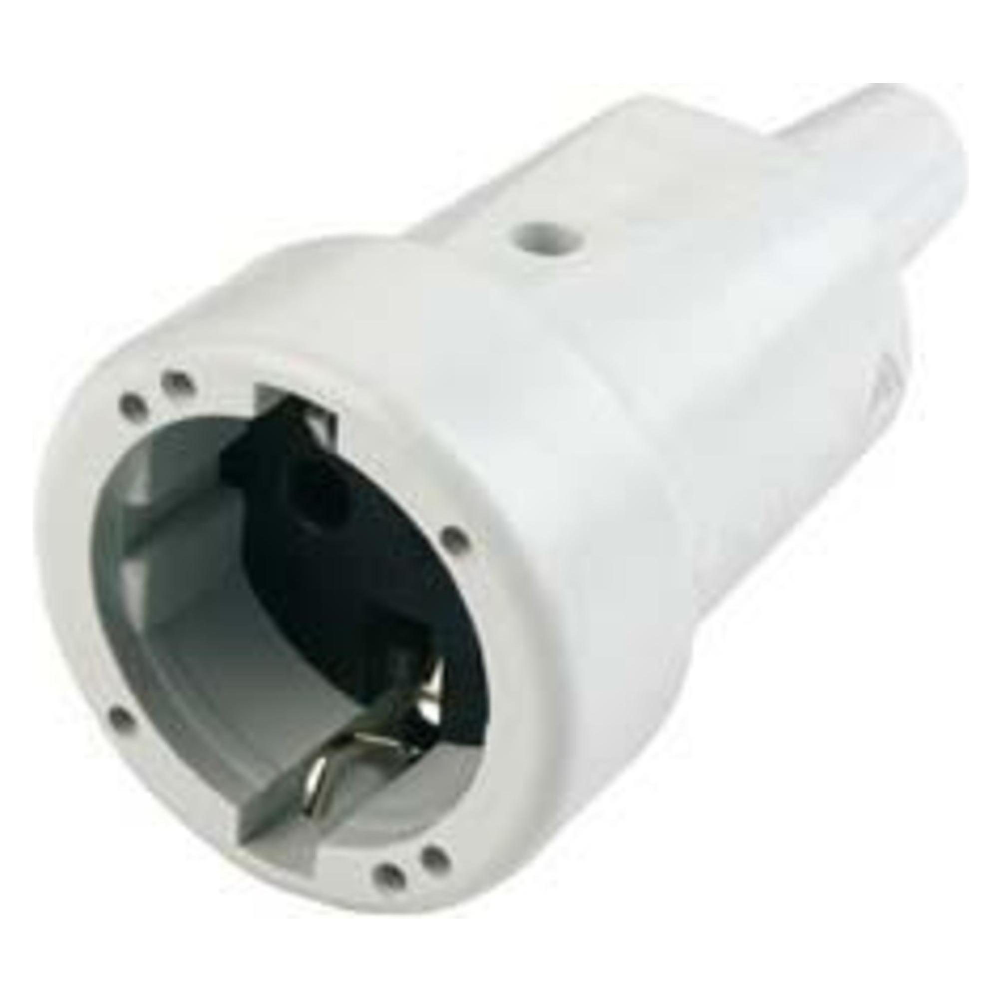 REV 0512130777 Schutzkontaktkupplung PVC 250 V Grau IP20 (0512130777)
