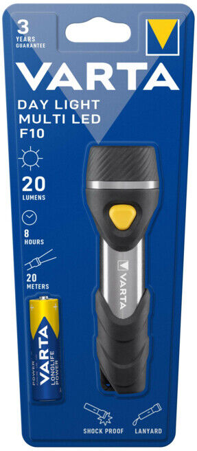 Varta Varta Lampe de poche Day Light Multi LED F10 16631 (16631101421)