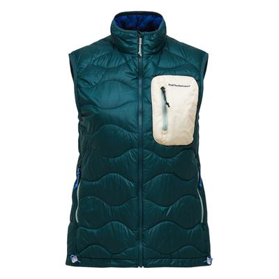 Peak Performance "W Helium Utility Down Vest" mit dezenten Farbdetails