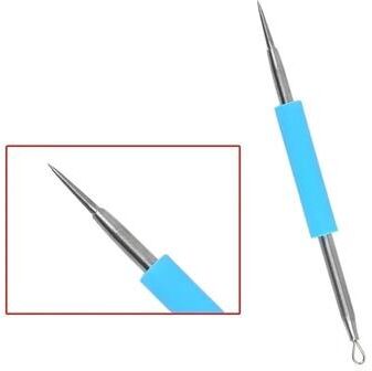 Useful Little Things Stainless Steel Cell Clip And Acne Extraction Needle Set 10