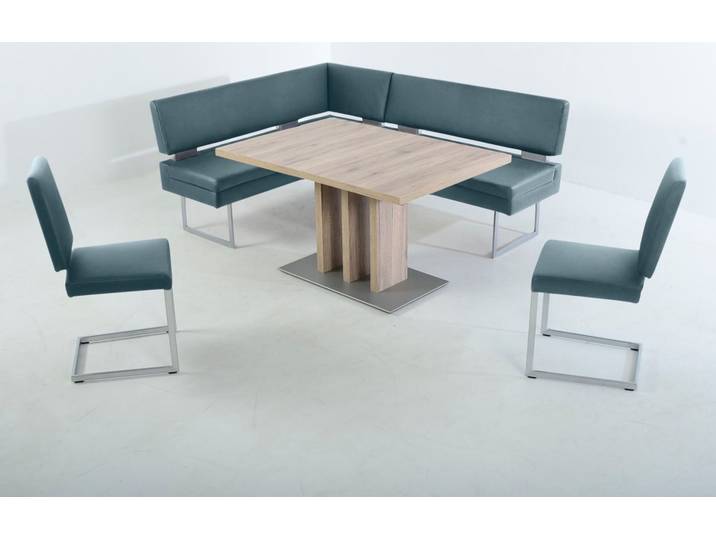K+W Komfort & Wohnen 4 Stk. tlg. langer Schenkel links oder rechts, 2 Freischwinger, 1 Funktionstisch
