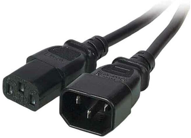 EFB-Elektronik Kabelverlängerung Stecker-Buchse, sw EK503.1 ; efb_elektronik)