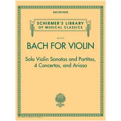 Bach for Violin, Fachbücher von Johann Sebastian Bach