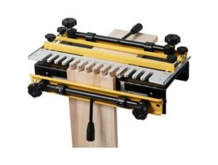 VEVOR Gabarit à Queue d'Aronde Largeur 310 mm Gabarit de Défonceuse à Queue d'Aronde Outil de Menuiserie pour Tenons et Mortaises, Fabrication Meubles en Bois, avec Fraise 12,7 mm, Alignement Précis