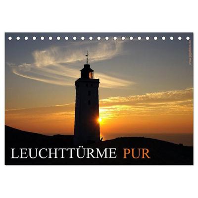 Leuchttürme PUR (Tischkalender 2027 DIN A5 quer), CALVENDO Monatskalender