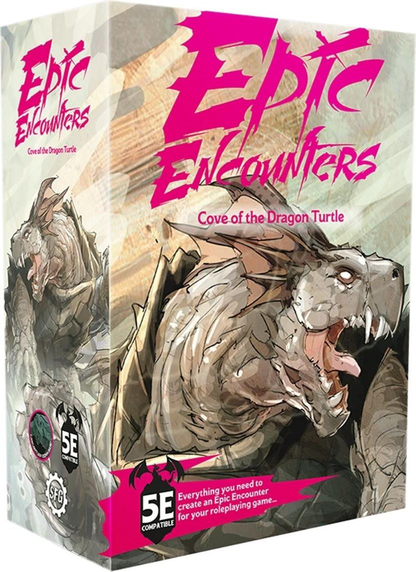 Steamforged Games Epic Encounters: Cove of the Dragon Turtle Miniaturen - Engelstalige editie
