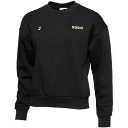 hummel SV Werder Bremen Boxy Sweatshirt 2025/26 Damen 2001 - black L