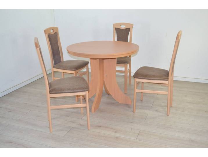 moebel-direkt-online Essgruppe 5tlg., Tisch mit Auszugsfunktion, (Spar-Set, Essgruppe 5tlg)