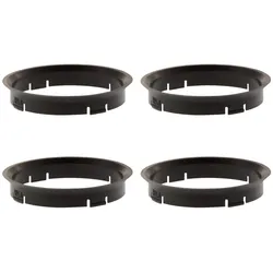 WamSter® 4 Zentrierringe 74,1mm - 71,6mm FZ-System dunkelbraun
