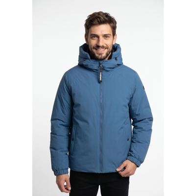 Funktionsjacke ICEPEAK "ARVIN", Herren, Gr. 54, blau (aqua), Obermaterial: 100% Polyester, Jacken Funktionsjacke, wasserdicht, winddicht, atmungsaktiv, mit Wassersäule 8000