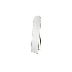 Standspiegel  Malcesine , gold , Glas,Aluminium,Metall , Maße (cm): B: 40 H: 160 T: 3.0