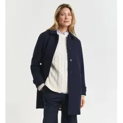 Gant für Damen. 4751158 Wollmix-Mantel Car marineblau (S), Wolle, Klassisch