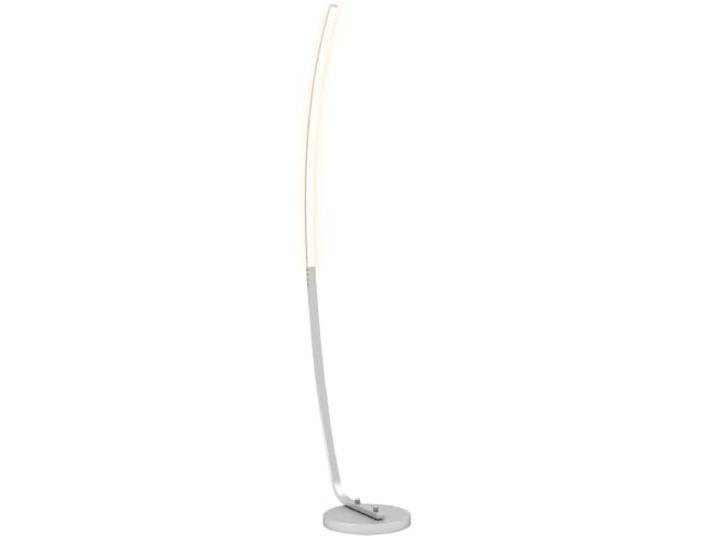 HOMCOM Lampadaire sur Pied LED 3 Niveaux Luminosité Réglables Argenté Style Contemporain\, Interrupteur à Pied\, Lampe Salon\, Lampadaire pour Chambre à Coucher\, Bureau