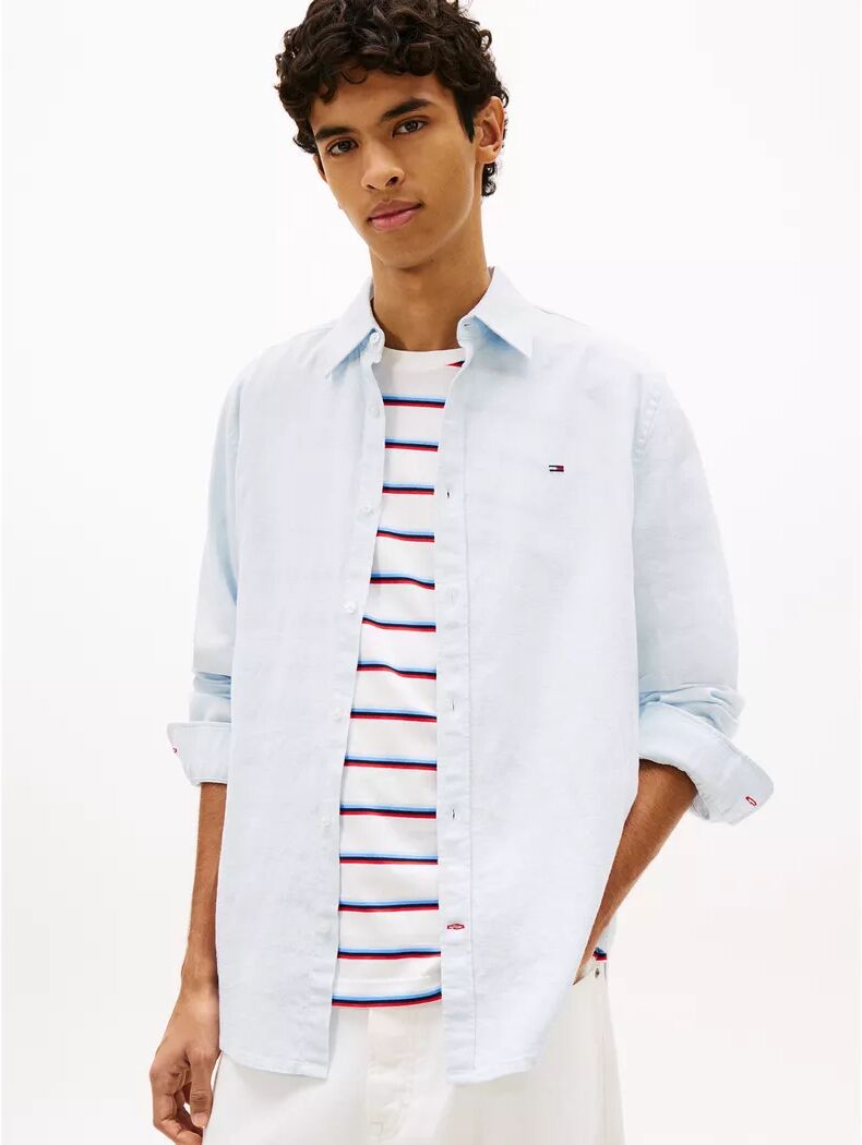 Tommy Jeans - Hemd, für Herren, Hellblau, Größe M