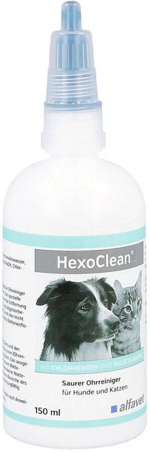 Hexoclean saurer Ohrreiniger für Hunde und Katzen