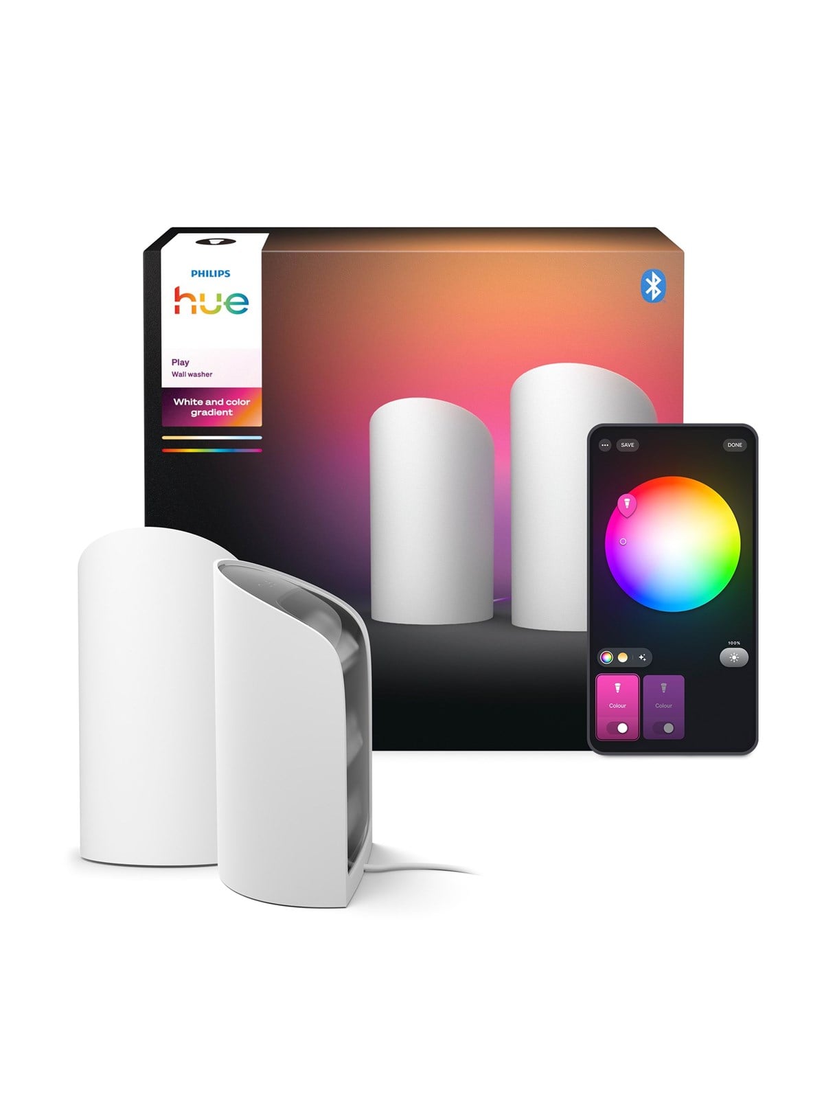 Philips Hue Play wall washer white 2-pack