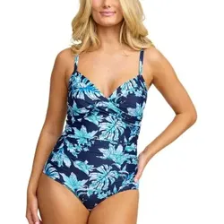 Damella Tara Swimsuit Pattern Blau Muster 48 Damen