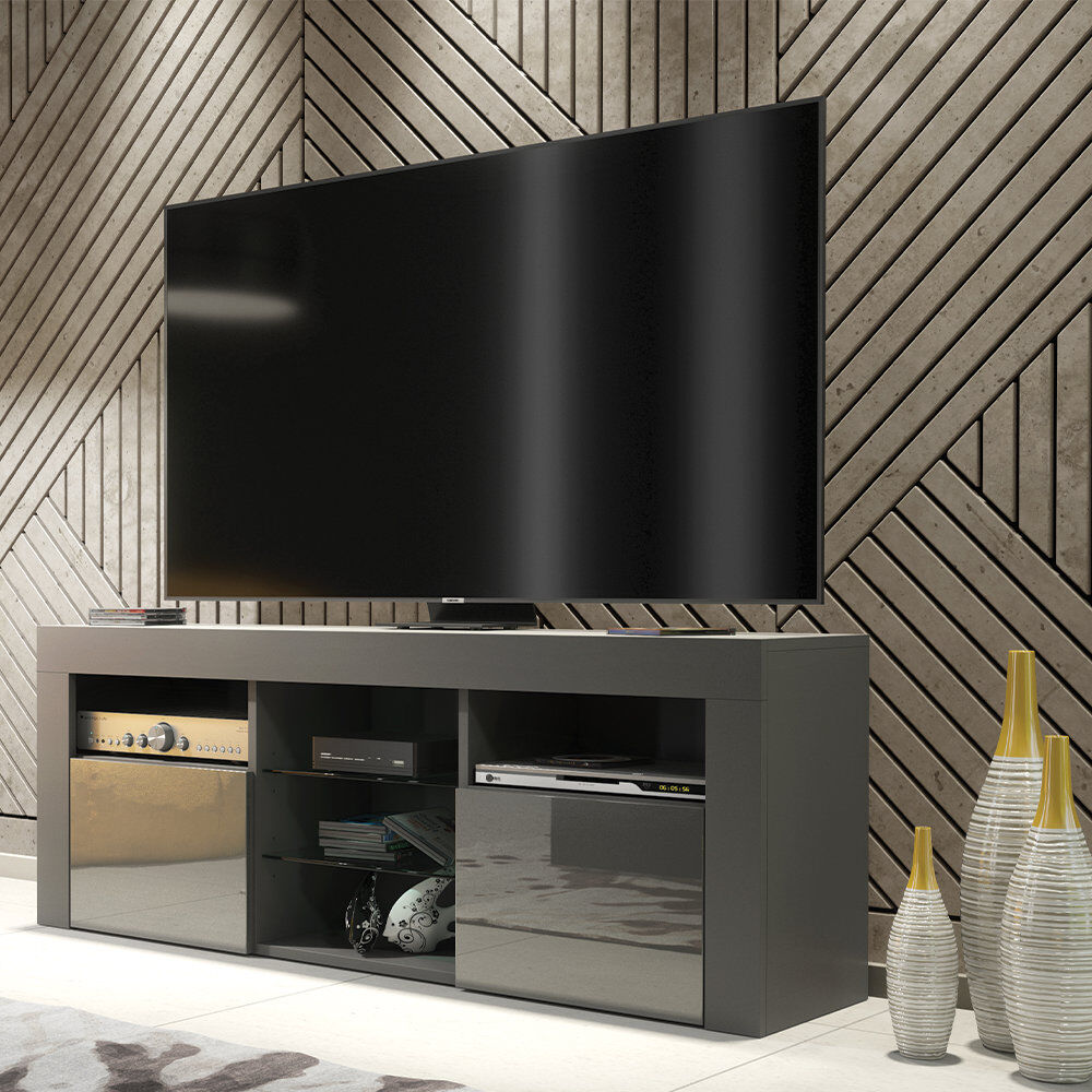 17 Stories Searah TV Stand for TVs up to 48" Grey 48"