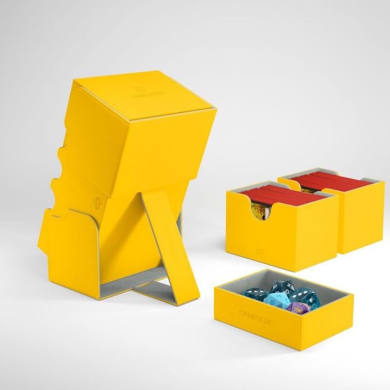 Gamegenic Stronghold 200+ converterbare organizer, geel