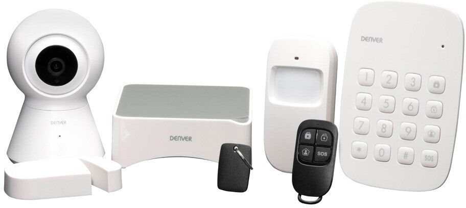 Denver Smart Home Alarmsystem - Tuya Kompatibel - Hvid