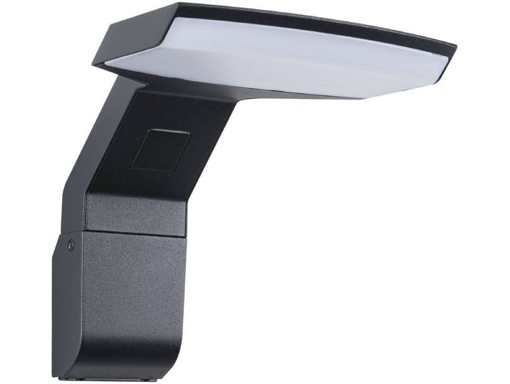 LED-wandarmatuur voor buiten Zenera zeewater bestendig IP44 150x194 mm 3000K 10W 700lm 230V Antraciet Metaal