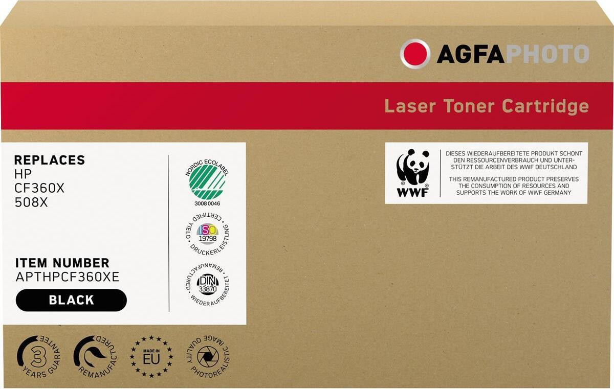 AgfaPhoto APTHPCF360XE, 12500 stuks, zwart