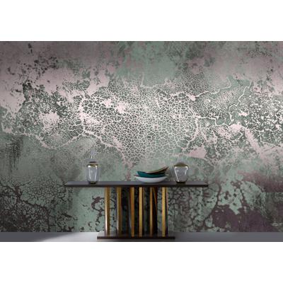 Fototapete LIVING WALLS "Walls by Patel 5 Fototapete Metallic-Marmoroptik", silberfarben, B:4m H:0m L:2,7m, Vlies, Tapeten, Metallic-Marmoroptik auf 200 g/m² Premium-Vlies