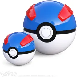The Wand Company Pokémon Diecast Replik Mini Superball