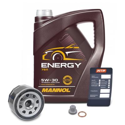 Bestprice Ölfilter + 5l 5W-30 Motoröl [Hersteller-Nr. 41846472] für Suzuki, Mitsubishi, Renault, Dacia, Aro, Lada, Nissan, Opel, Vauxhall, Jeep
