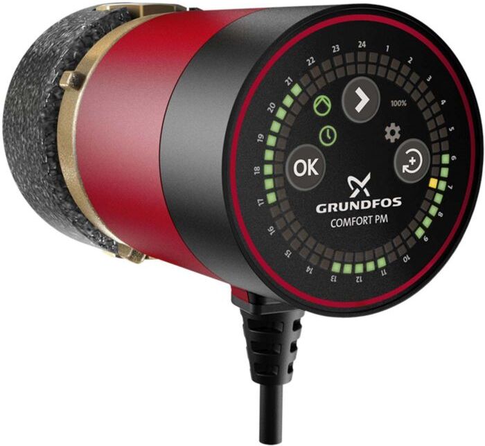 Grundfos Comfort Zirkulationspumpe 99831284 15-14 BU PM, Rp 1/2, 230 V, Dach
