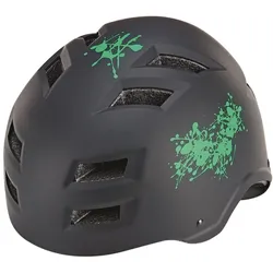 Prophete Prophete Fahrradhelm, ABS-Hartschale, mit LED-Licht, Größe: 58-61 cm, Farbe: schwarz