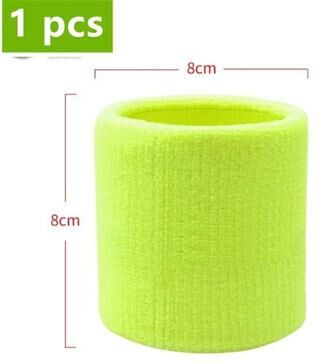 Uplifted Finds Wrist Support Band Sweat Absorbent Sport Wristband For Gym And Fitness green