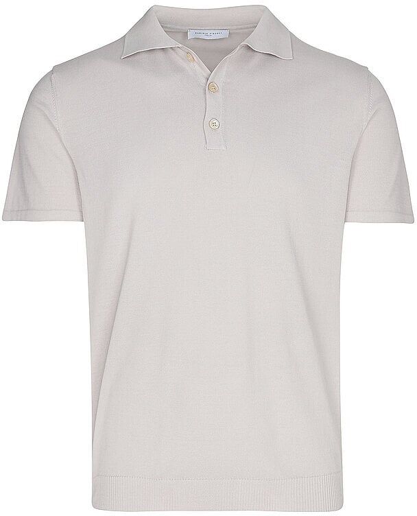 DANIELE FIESOLI Poloshirt  hellgrau   L L