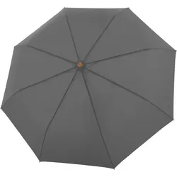 Nature Mini Taschenschirm grau