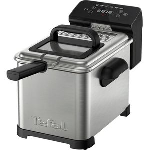 Tefal Fritteuse Family Pro Digital, FR507D, 2400 Watt, Edelstahl, 4 Liter