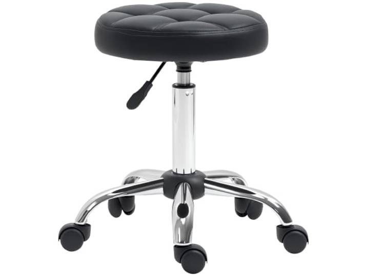 HOMCOM Rolkruk in hoogte verstelbaar draaikruk 51-67 cm 360° draaibaar