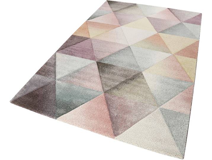 Teppich WECON HOME Lighthouse Gr. 4, rosa, B:160cm H:13mm L:225cm, Kunstfaser, Teppiche, Teppich, Wohnzimmer