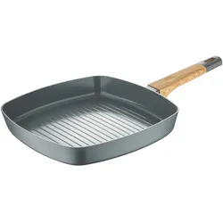 San Ignacio Earth Grey - Aluminium-Induktionsgrillpfanne 28x28 cm
