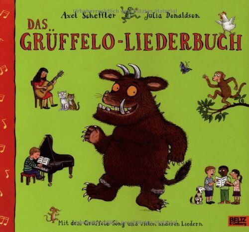 Axel Scheffler - Das Grüffelo-Liederbuch: Mit dem Grüffelo-Song und vielen anderen Liedern - Preis vom 05.10.2026 03:47:11 h