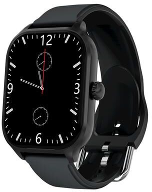 Clever Finds Smartwatch Fitness Tracker With Blood Pressure Monitor For Android And IOS black