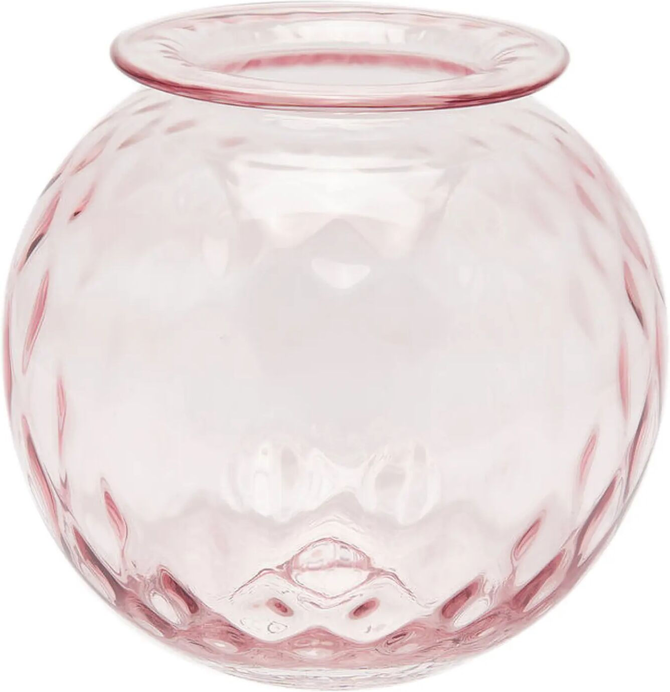 Edg Opium Glas H: 24 cm  Rosa