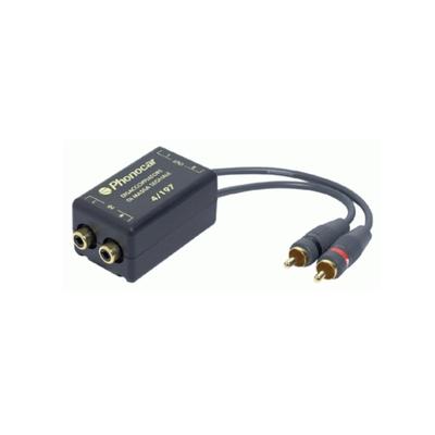 PHONOCAR Car Hifi Komponenten/Einzelteile Masse-Entkoppler für Passiv-Signal 04197